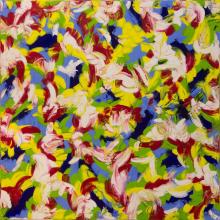 100cm x 100cm Öl auf Leinwand