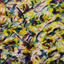 100cm x 100cm Öl auf Leinwand