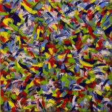100cm x 100cm Öl auf Leinwand