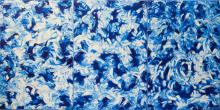 180cm x 90cm Öl auf Leinwand