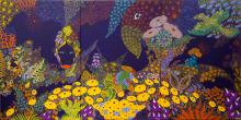 300cm x 150cm Öl auf Leinwand