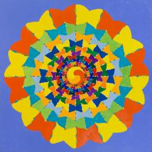 80cm x 80cm Öl auf Leinwand