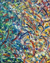 100cm x 125cm Öl auf Leinwand
