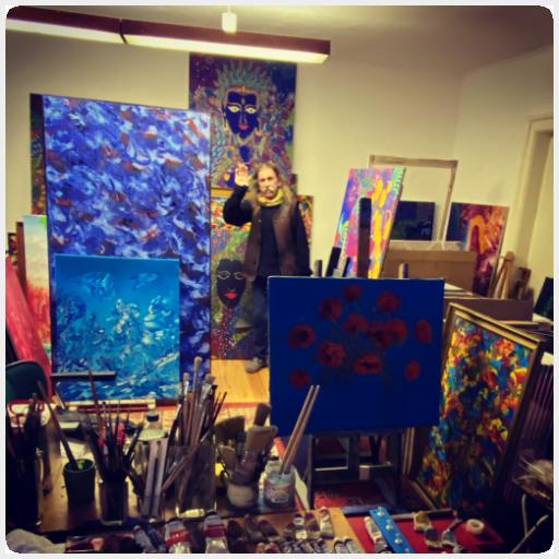 Lasko im Atelier